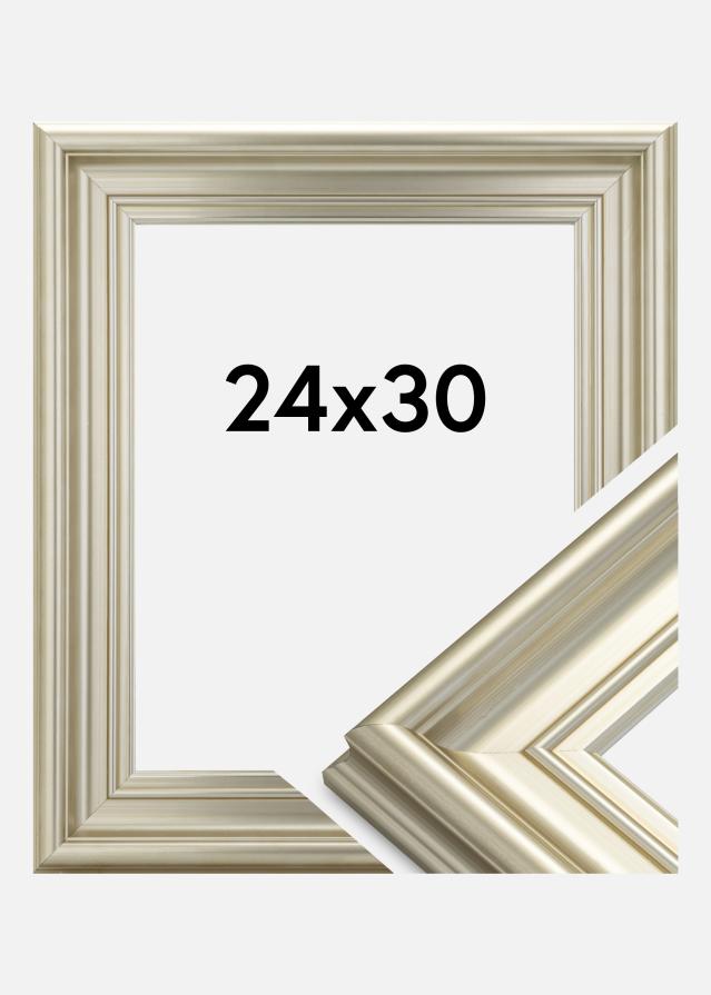 Ramverkstad Rahmen Mora Premium Silber 24x30 cm