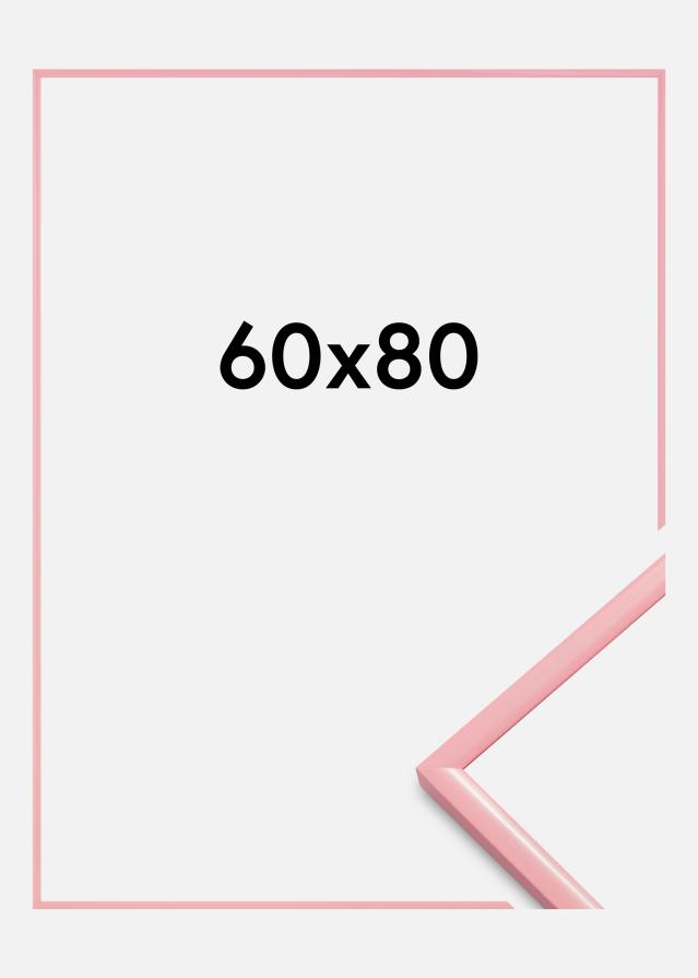 BGA Rahmen New Lifestyle Acrylglas Rosa 60x80 cm