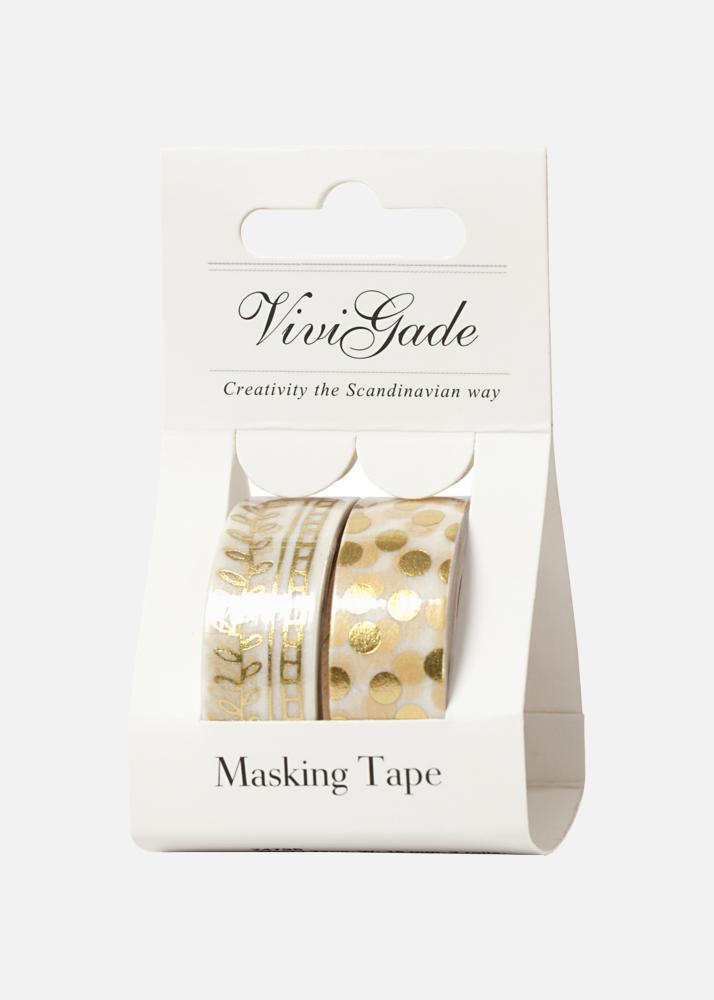 Creativ Company Washi Tape Ranke und Punkte - 15 mm