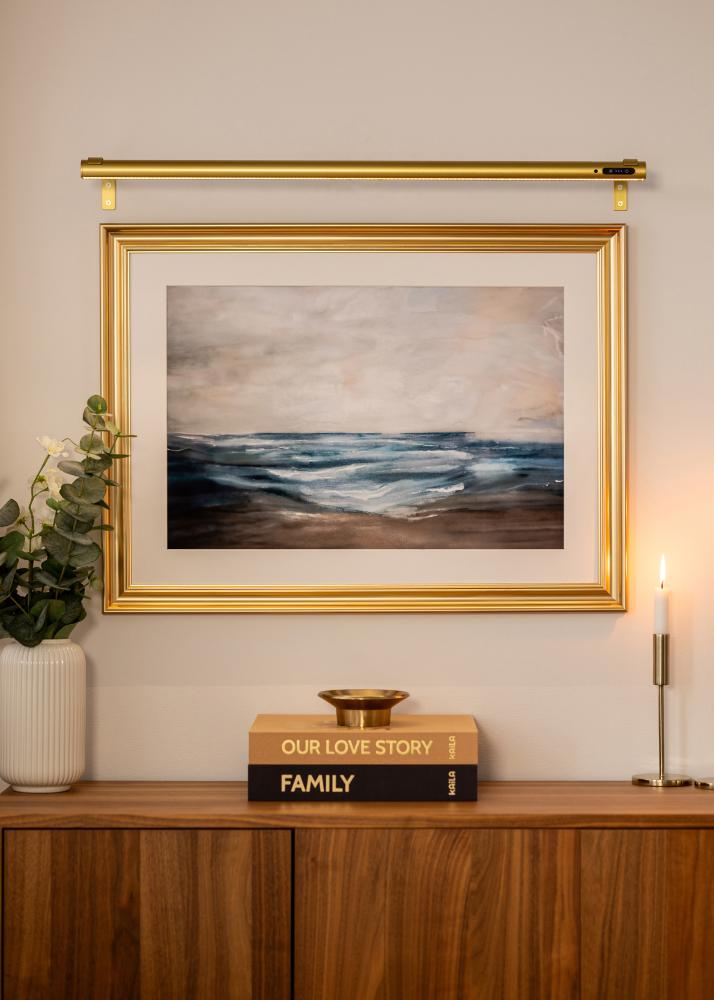 KAILA KAILA Brillianz Batteriebetriebene Bilderleuchte 80 cm - Gold