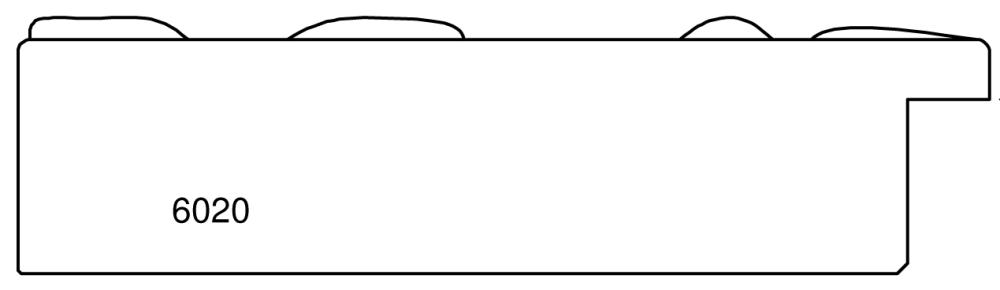 Bubola e Naibo Spiegel Varenna Design Grau