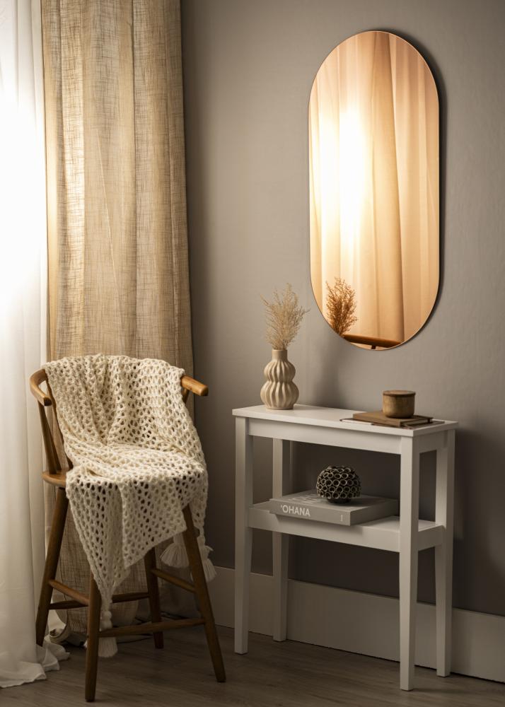 KAILA KAILA Spiegel Oval Rose Gold 50x100 cm