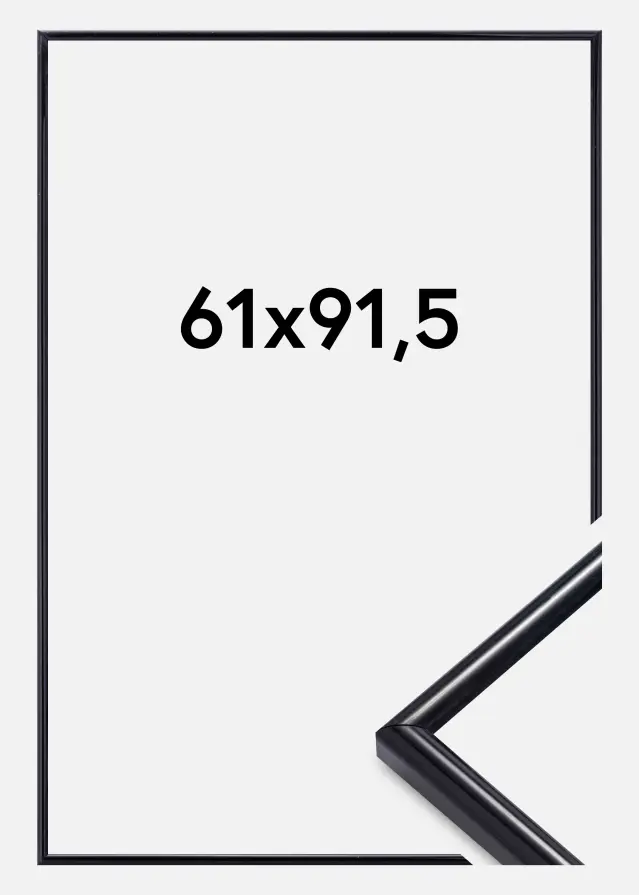 Artlink Rahmen Decoline Acrylglas Schwarz 61x91,5 cm