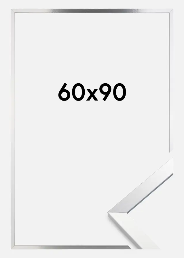 Artlink Rahmen Trendy Acrylglas Silber 60x90 cm