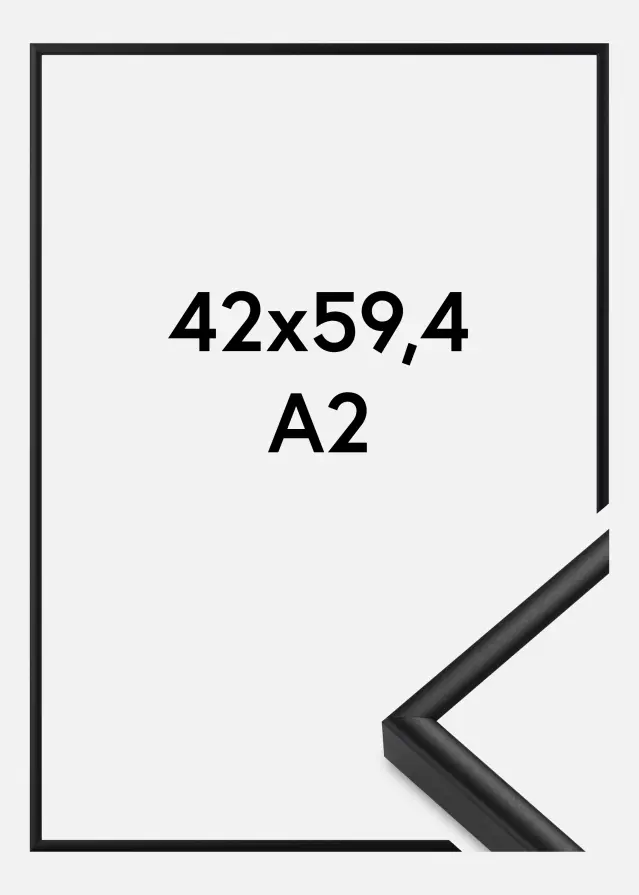 Nielsen Rahmen Nielsen Premium Classic Matt Schwarz 42x59,4 cm (A2)