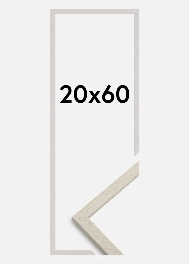 Galleri 1 Rahmen Edsbyn Acrylglas Sand 20x60 cm