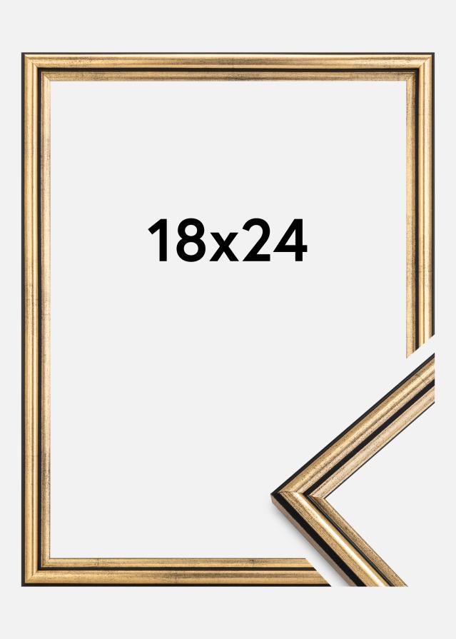 Galleri 1 Rahmen Horndal Gold 18x24 cm