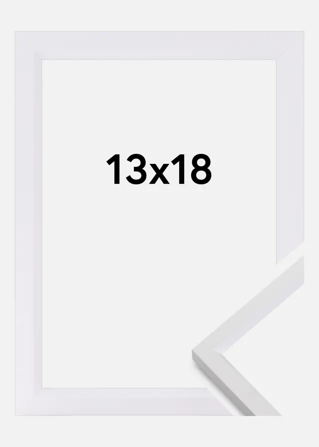 Walther Rahmen Steel Style Weiß 13x18 cm