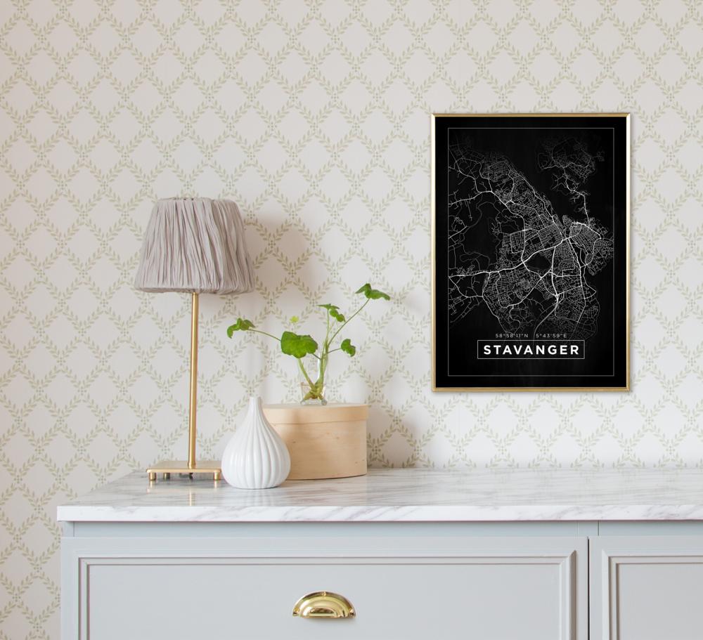 Bildverkstad Map - Stavanger - Black