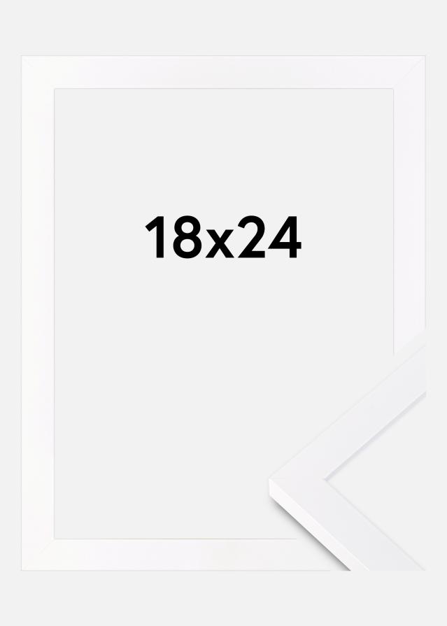 BGA Rahmen Selection Acrylglas Weiß 18x24 cm