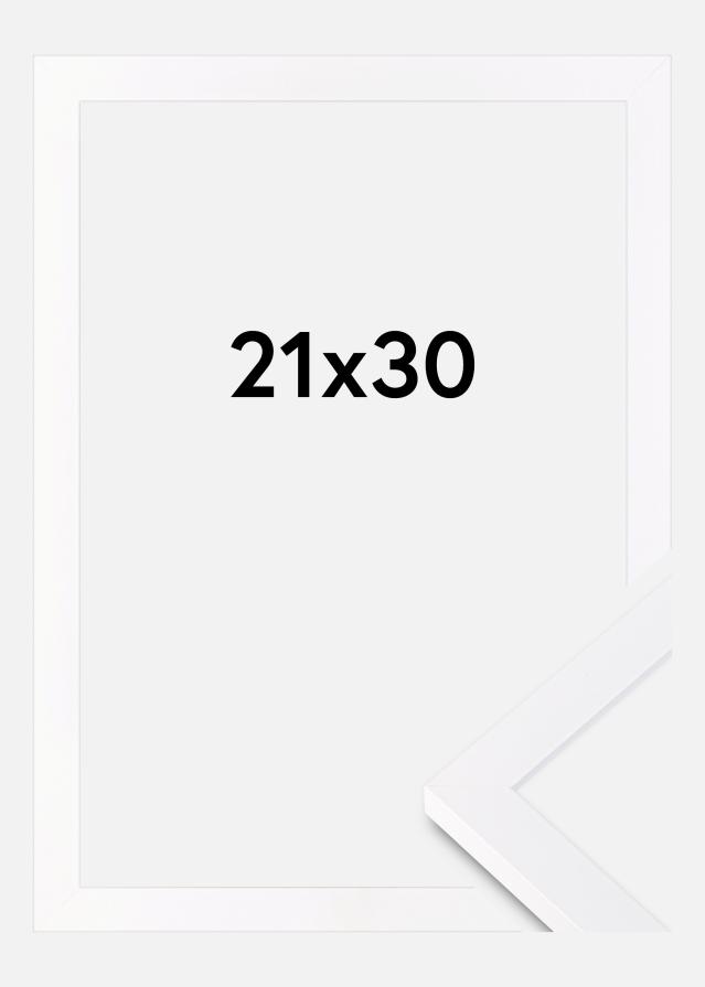 BGA Rahmen Selection Acrylglas Weiß 21x30 cm