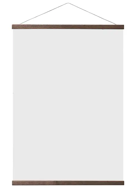 ChiCura Posteraufhängung ChiCura Esche dunkel - 100 cm