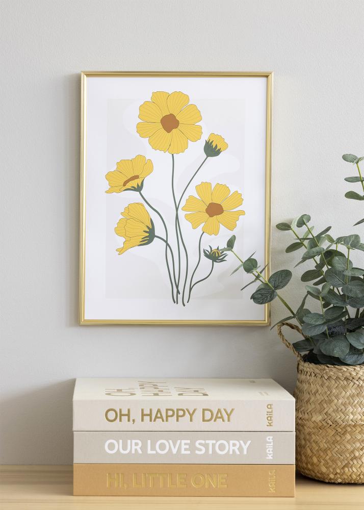 Walther Rahmen Hipster Gold 40x60 cm