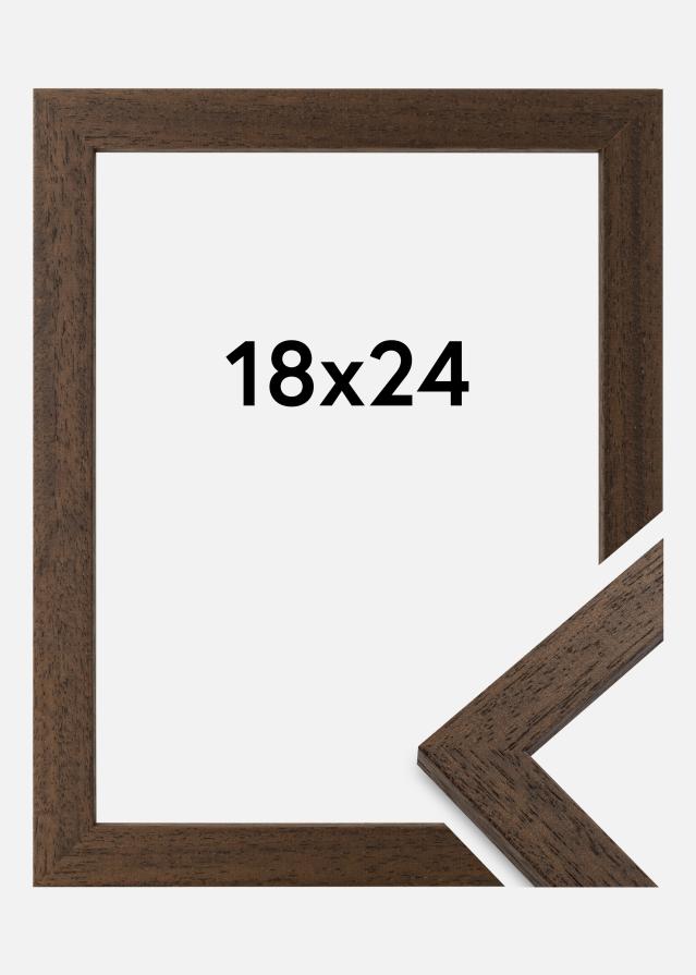 Galleri 1 Rahmen Brown Wood 18x24 cm