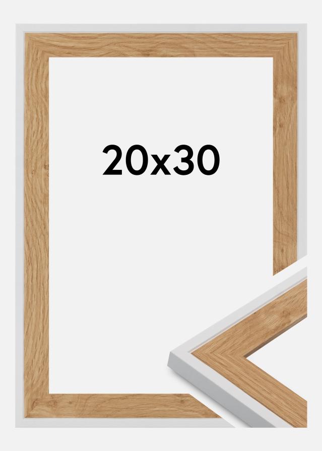 Jämtlands Ramfabrik Rahmen Clearline Acrylglas Weiß 20x30 cm