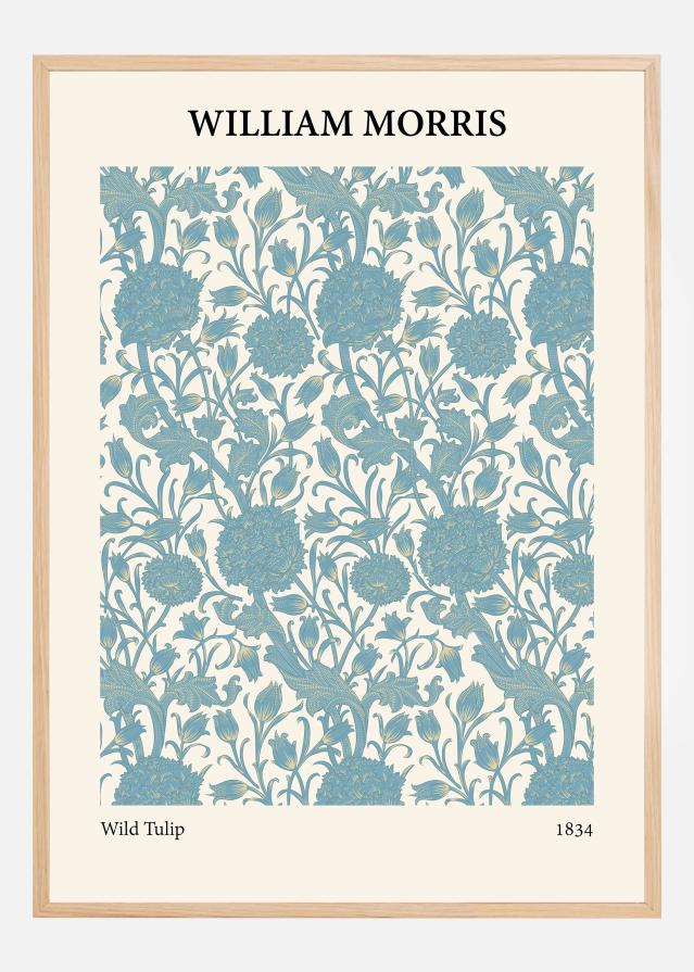 Bildverkstad William Morris - Wild Tulip 3 Poster