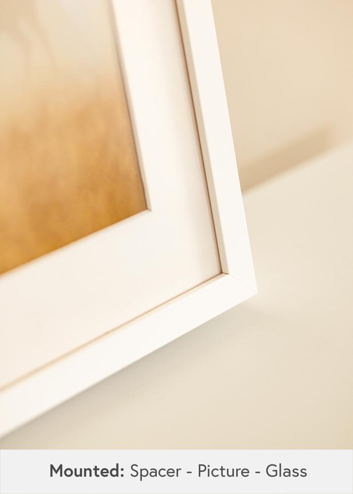 Ramverkstad Rahmen Sala Weiß - Größe nach Wunsch