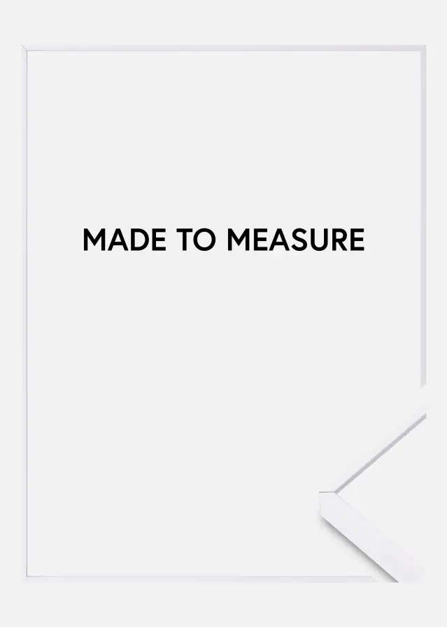 Ramverkstad Rahmen Paris Weiß - Größe nach Wunsch