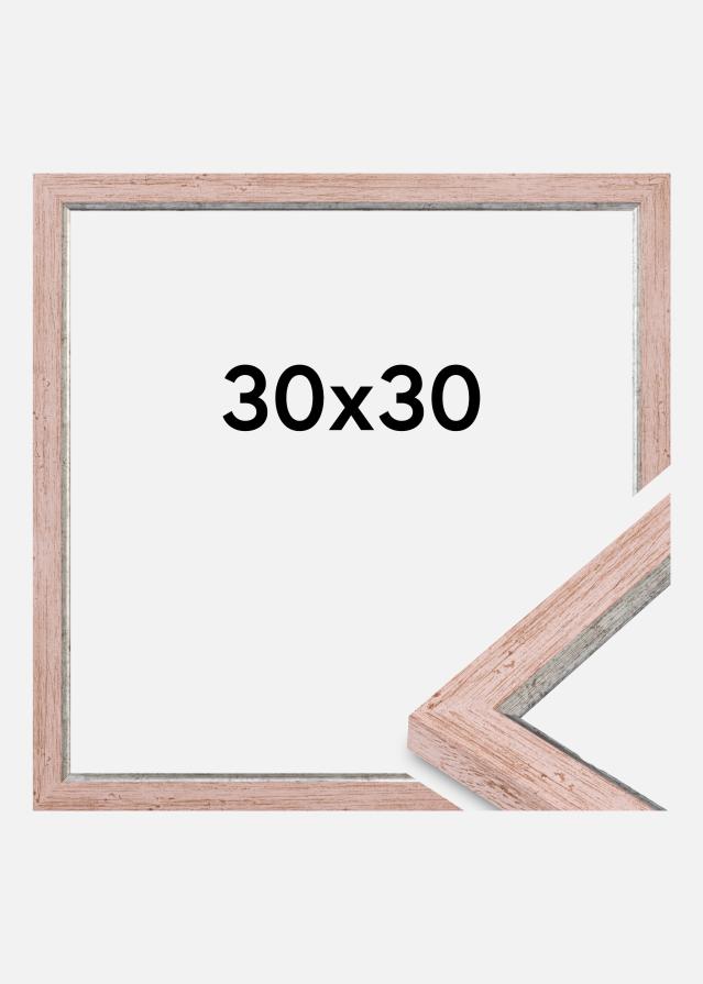 Jämtlands Ramfabrik Rahmen Whitby Acrylglas Rot 30x30 cm