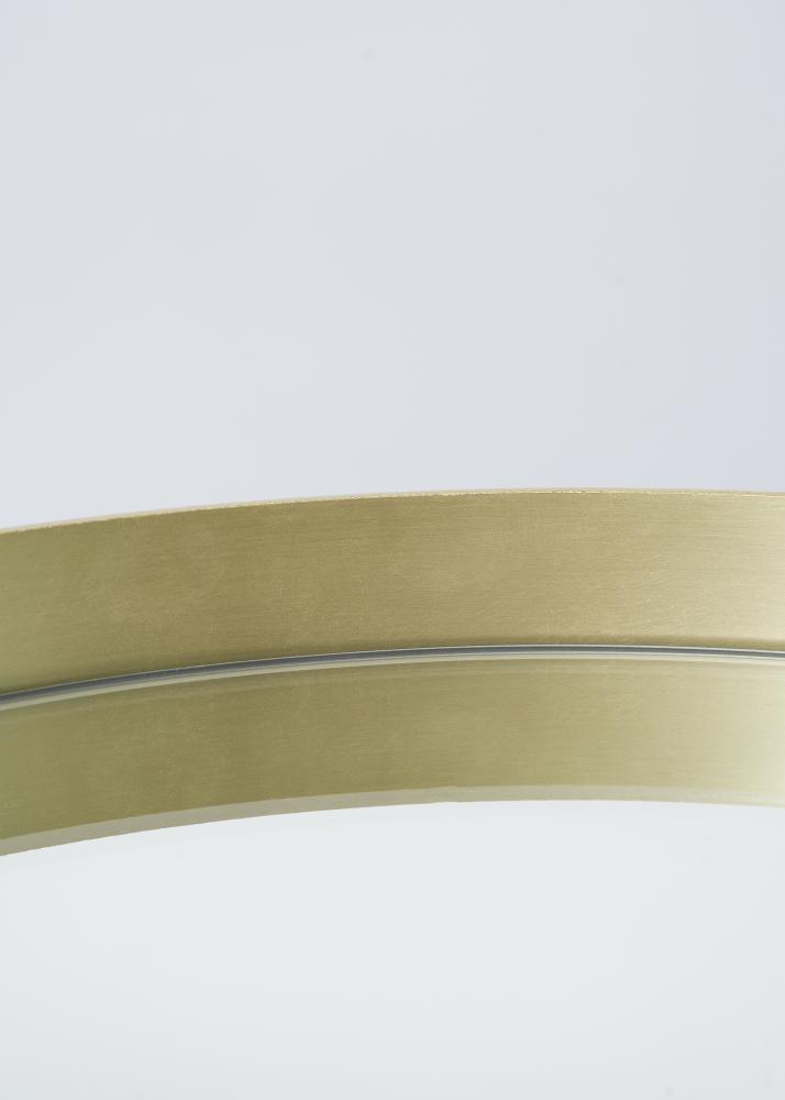 Hübsch Spiegel Messing 40 cm Ø