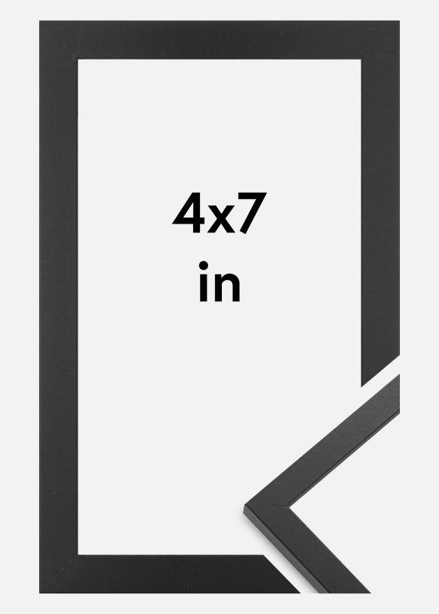 Artlink Rahmen Trendy Acrylglas Schwarz 4x7 inches (10,16x17,8 cm)