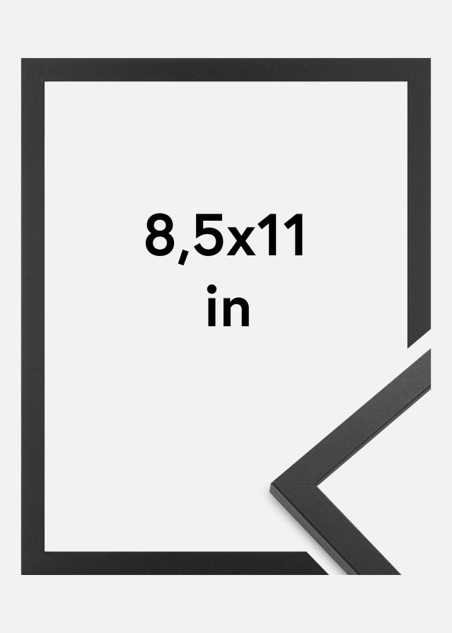 Artlink Rahmen Trendy Acrylglas Schwarz 8,5x11 inches (21,59x27,94 cm)