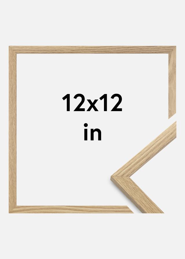 Artlink Rahmen Trendy Acrylglas Eiche 12x12 inches (30,48x30,48 cm)