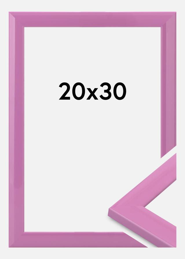 Jämtlands Ramfabrik Rahmen Dorset Acrylglas Rosa 20x30 cm