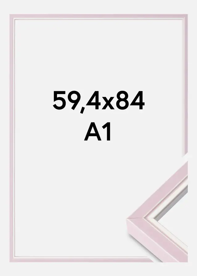 Mavanti Rahmen Diana Acrylglas Pink 59,4x84,1 cm (A1)