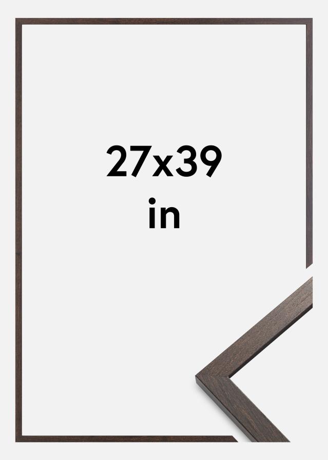 Artlink Rahmen Trendy Acrylglas Walnuss 27x39 inches (68,58x99,06 cm)