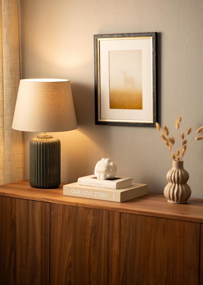 Ramverkstad Rahmen Leonie Schwarz - Größe nach Wunsch