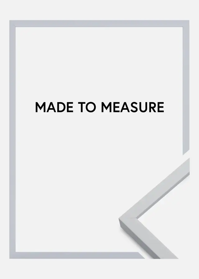 Ramverkstad Rahmen Oslo Weiß - Größe nach Wunsch