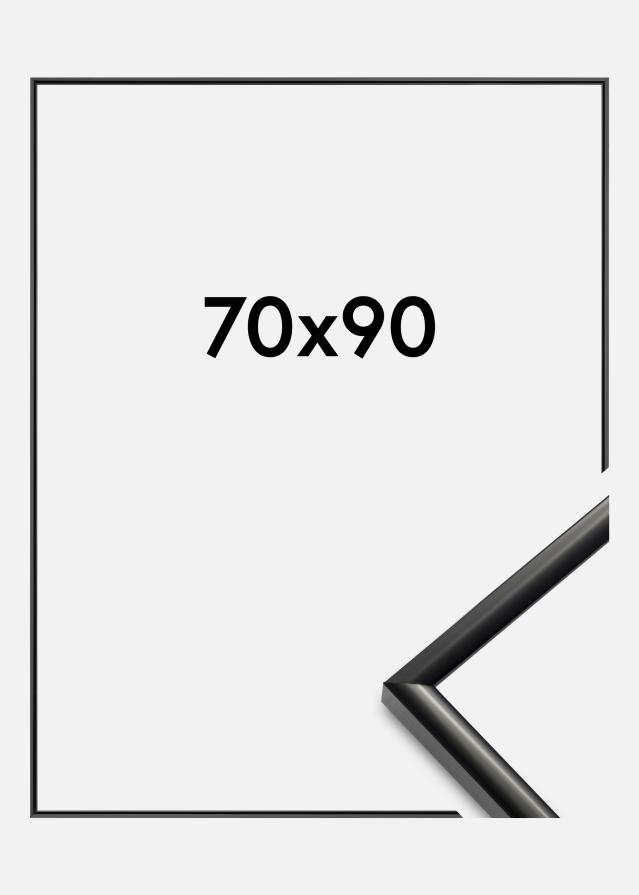 BGA Rahmen New Lifestyle Acrylglas Schwarz 70x90 cm