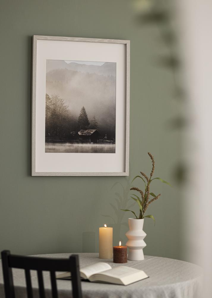 Estancia Rahmen Elegant Box Grau 40x50 cm