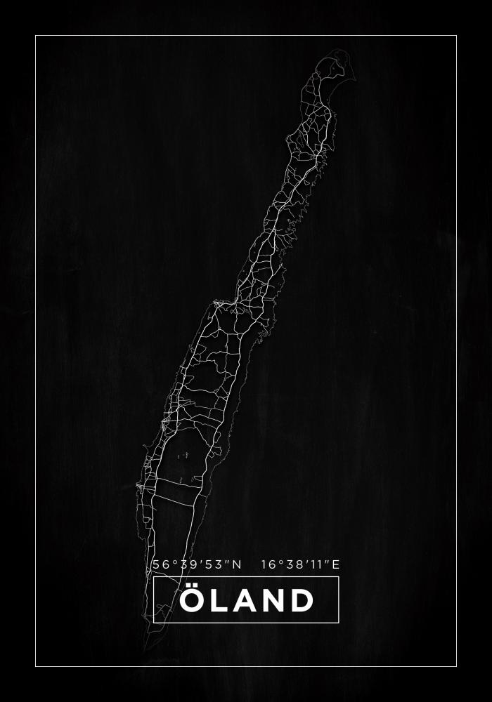 Bildverkstad Map - Öland - Black