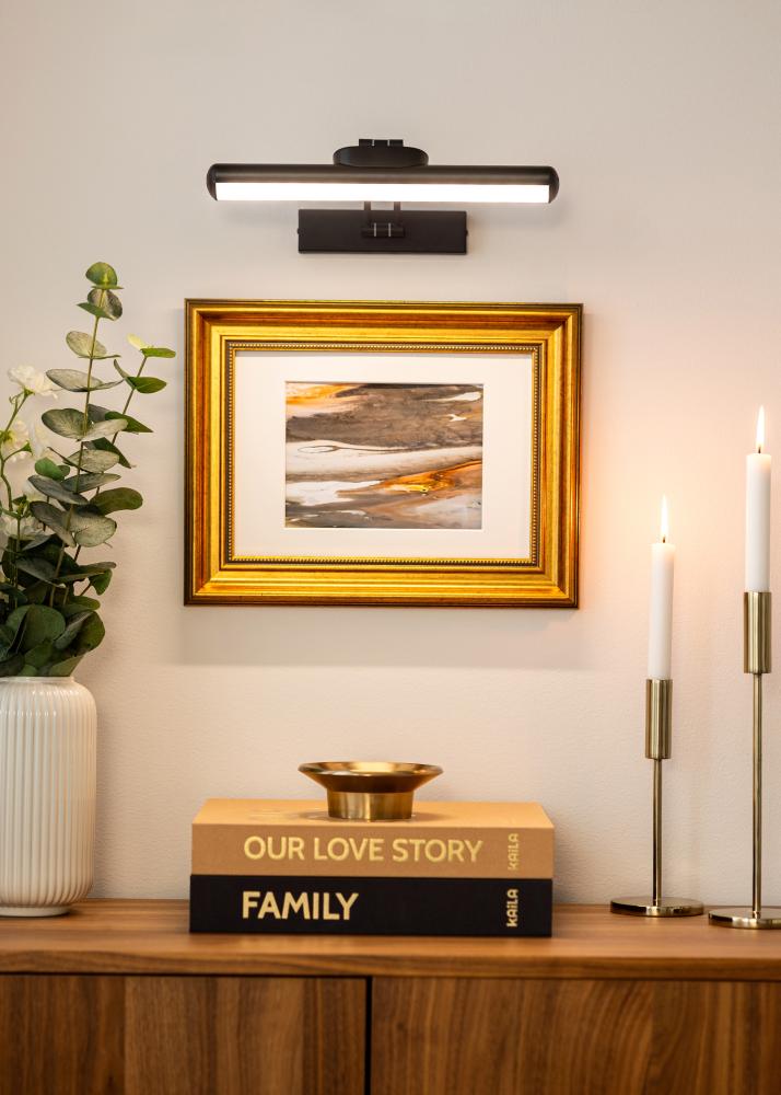 KAILA KAILA Leuchter Batteriebetriebene Bilderbeleuchtung 32 cm - Schwarz