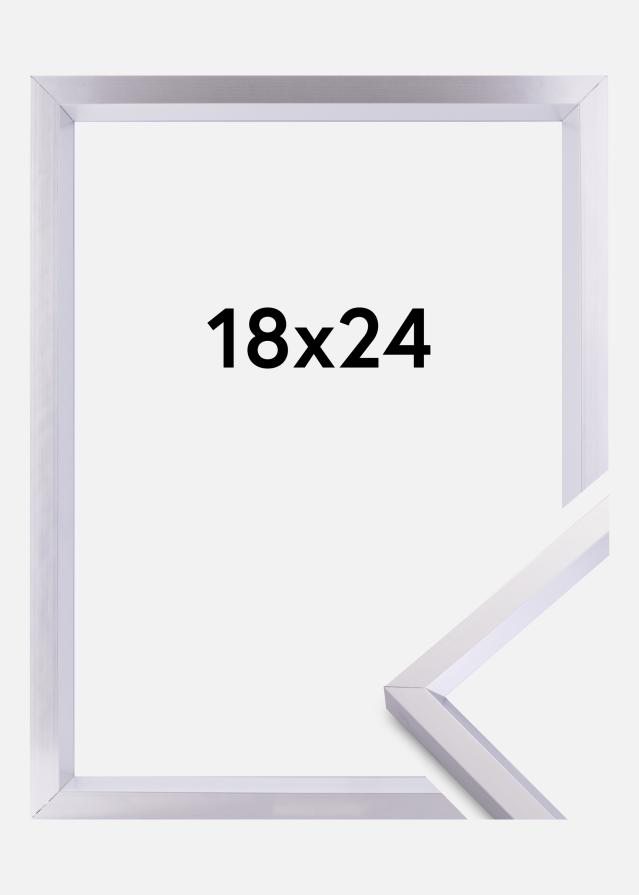 Walther Rahmen Steel Style Silber 18x24 cm