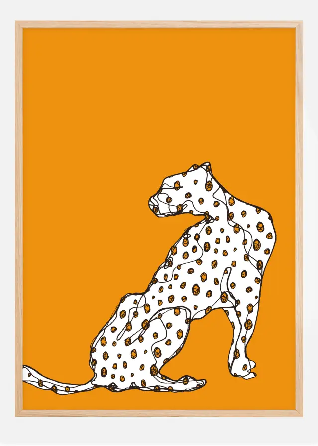 Bildverkstad Cheetah Poster