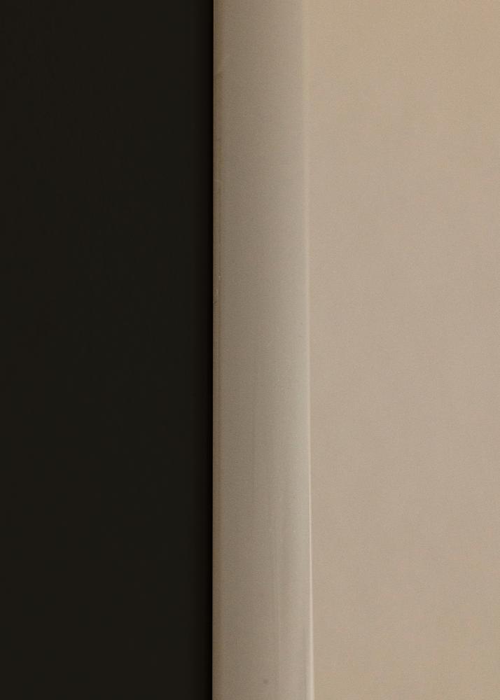 Ram med passepartou Rahmen New Lifestyle Earth Grey 70x100 cm - Passepartout Schwarz 24x36 inches