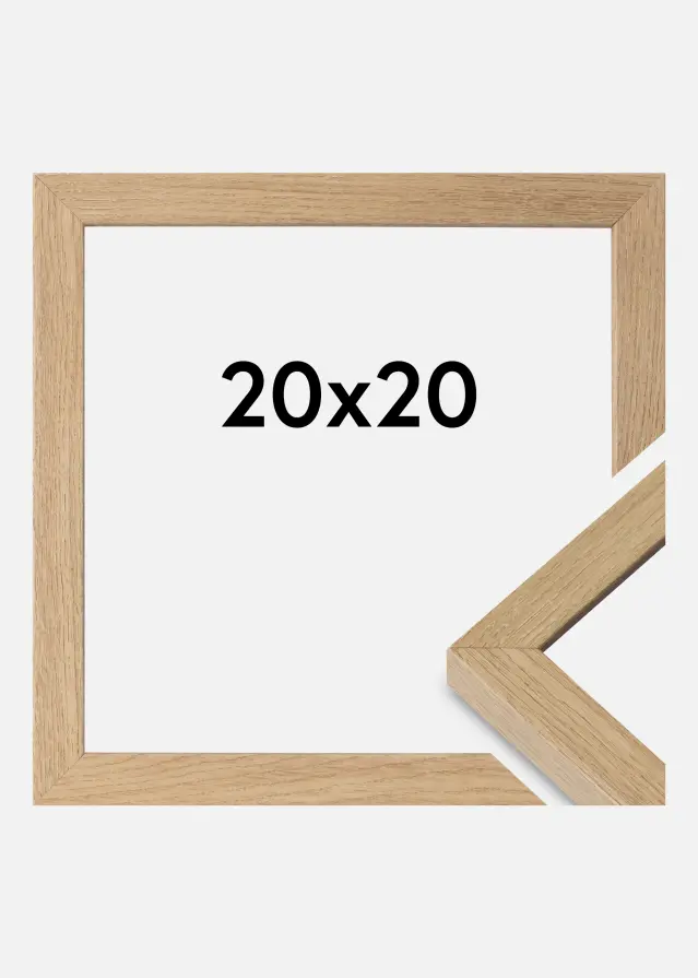 Mavanti Rahmen Hermes Acrylglas Natural Oak 20x20 cm
