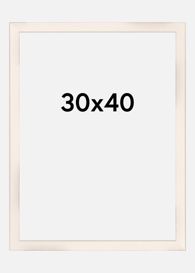  Rahmen Liv Acrylglas Weiß 30x40 cm
