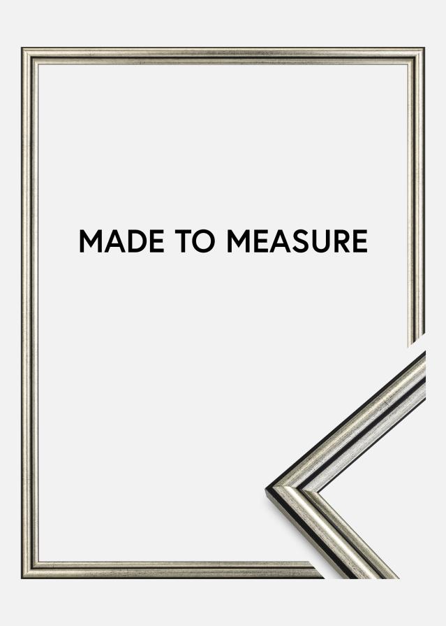 Ramverkstad Rahmen Horndal Silber - Größe nach Wunsch