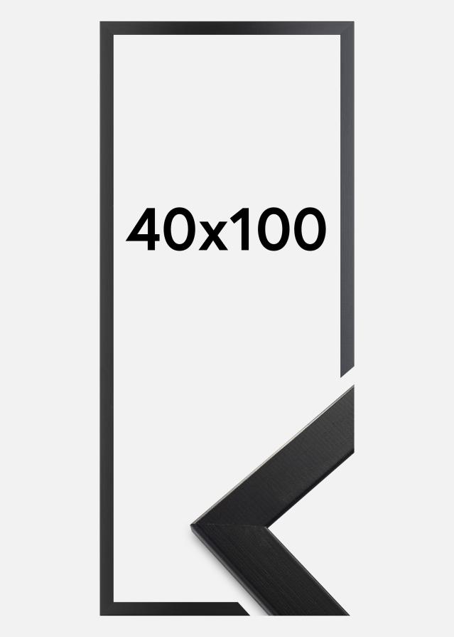 Artlink Rahmen Trendline Acrylglas Schwarz 40x100 cm