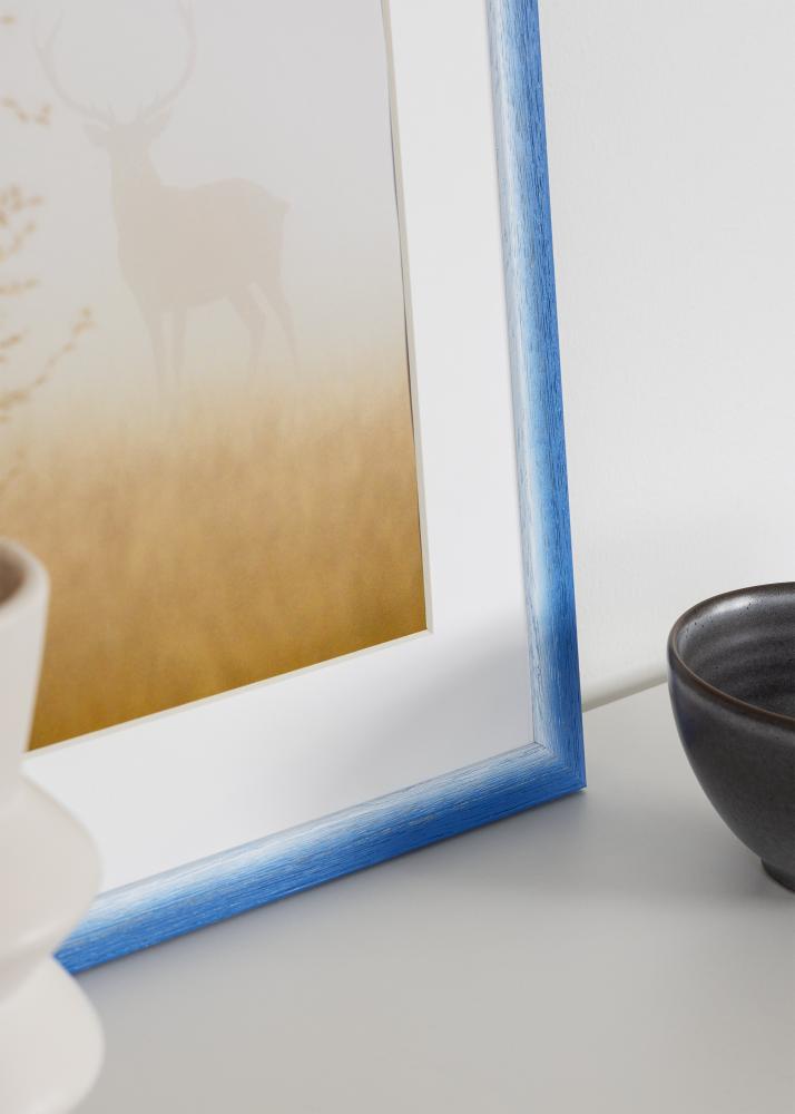 Jämtlands Ramfabrik Rahmen Cornwall Acrylglas Blau 42x59,4 cm (A2)