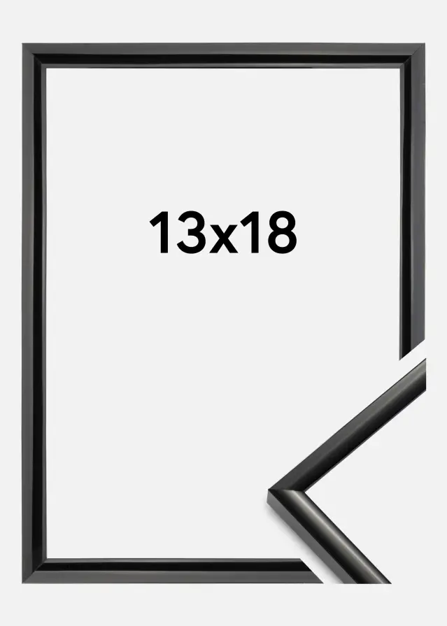 BGA Rahmen New Lifestyle Schwarz 13x18 cm
