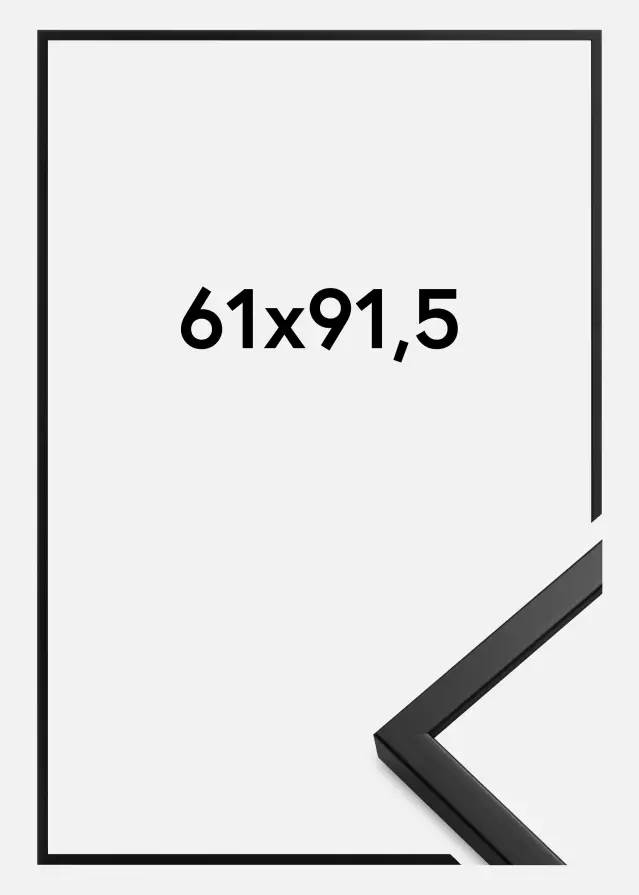 Estancia Rahmen Oslo Acrylglas Schwarz 61x91,5 cm