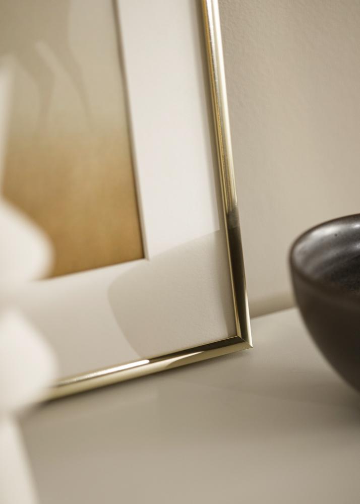 Estancia Rahmen Aluminium Acrylglas Gold Glänzend 50x70 cm