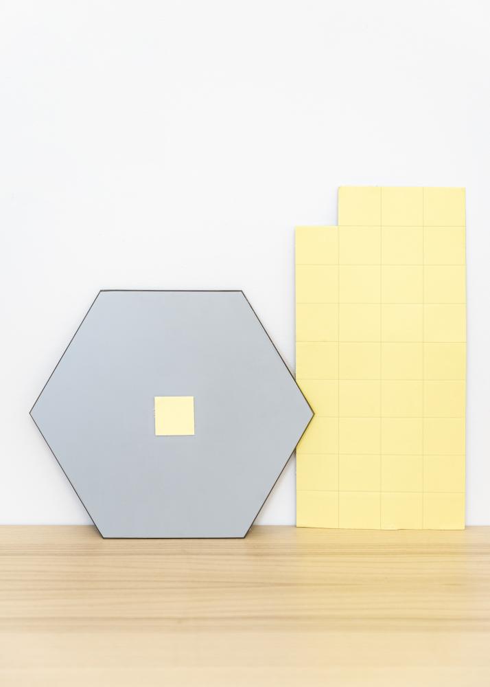 KAILA KAILA Spiegel Hexagon 18x21 cm - 5er-Pack