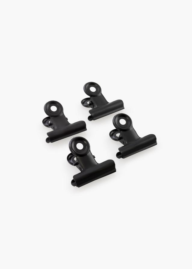 KAILA KAILA Poster Clip Black 30 mm - 4-p
