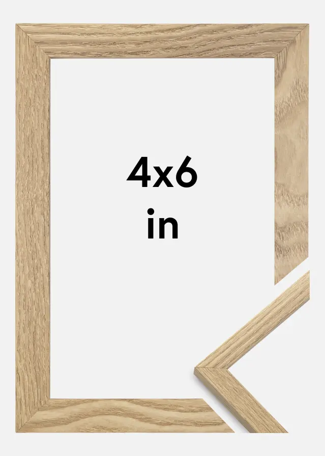 Artlink Rahmen Trendy Acrylglas Eiche 4x6 inches (10,2x15,2 cm)